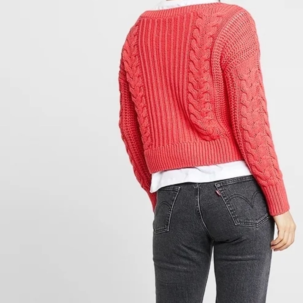 Abercrombie & Fitch Cable Knit Sweater - Picture 8 of 15